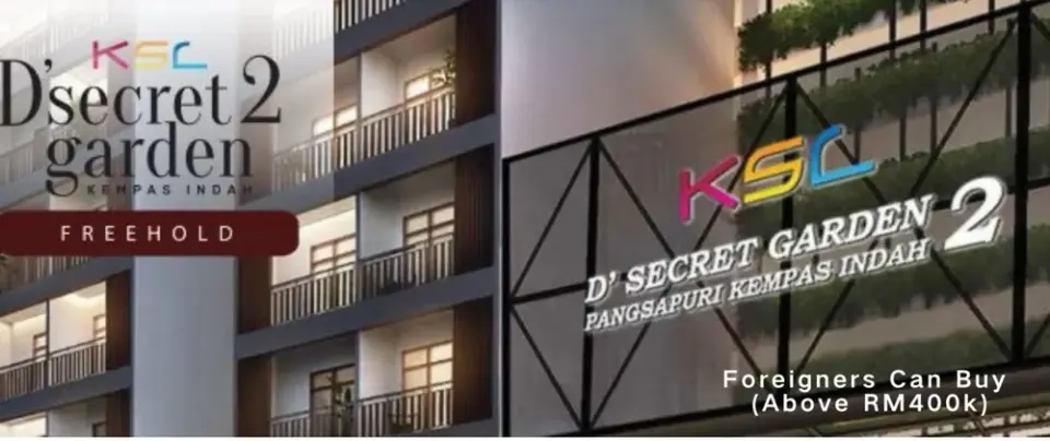 D'Secret Garden 2 freehold condominium in Kempas Indah, Johor Bahru